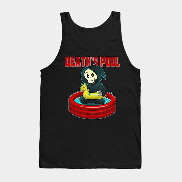 Death's Pool Tank Top by ursulalopez